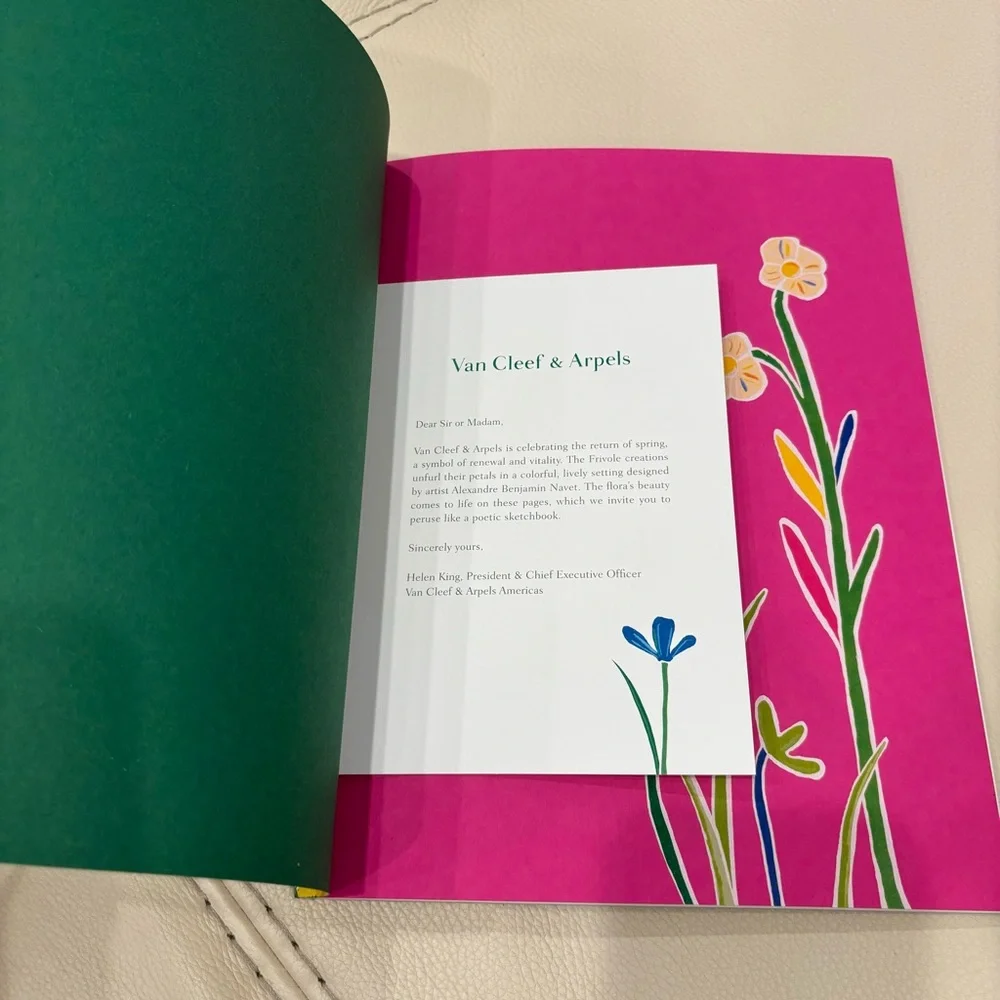 Van Cleef & Arpels VCA Spring Coffee Table Book, Catalog Frivole Collection